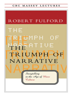 cover image of The Triumph of Narrative